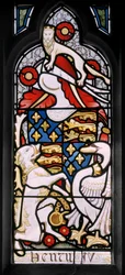 Heráldica de Henrique IV, 1867-71 (vitral)