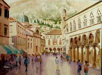 Dubrovnik, 2010 (aguarela)