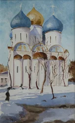 Zagorsk, 2008 (aguarela)