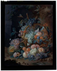 Natureza morta de flores (óleo sobre tela)