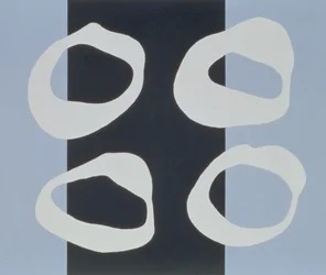 Blue Ground IV, 1998 (acrílico sobre tela)