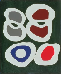 Cross-Cut, 1998 (acrílico sobre tela)