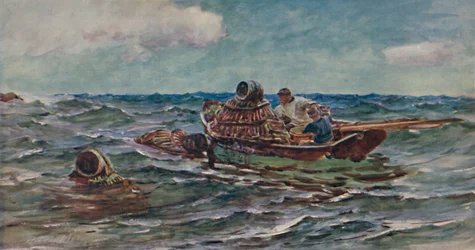 Os apanhadores de lagosta, 1886, 1935