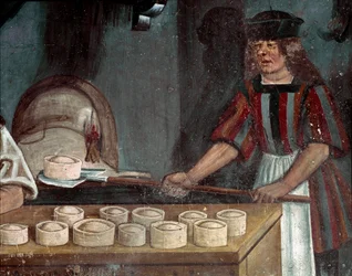 A padaria, detalhe (fresco)