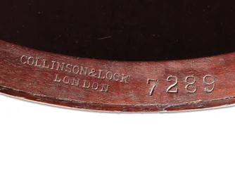 Mesa ocasional incrustada vitoriana, detalhe, c.1880 (jacarandá e marfim)