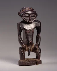 Figura de antepassado, Mambwe, Zaire (madeira)