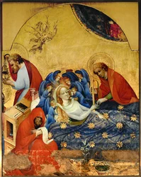 Morte da Virgem (óleo sobre madeira)