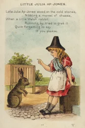 Rima de berçário: Pequena Julia Ap-Jones (chromolitho)