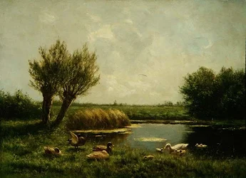 Lagoa dos Patos (óleo sobre tela)
