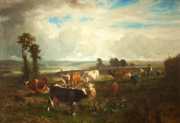 Paisagem, Les Hauteurs de Suresnes, 1856