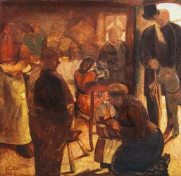 The Stranger, de Constant Permeke (1886-1952), óleo sobre tela