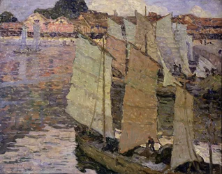 Barcos (óleo sobre tela)
