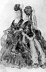 Duas Senhoras, 1930.