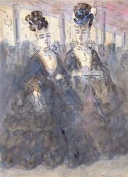 Duas Lorettes no Teatro,