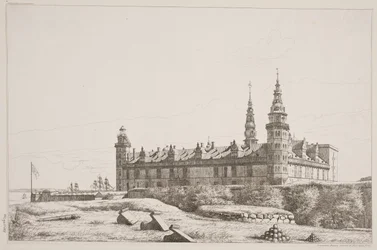 Dinamarquês: Kronborg visto do lado noroeste