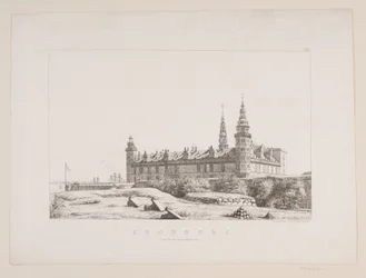Dinamarquês: Kronborg visto do lado noroeste
