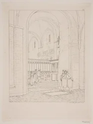 Dinamarquês: Parte do coro na Igreja de Ringsted