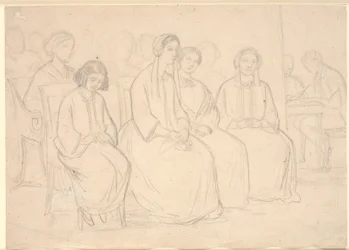 Em Hages durante uma palestra de Høyen