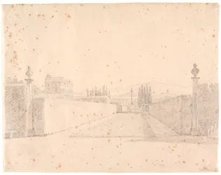 Nos jardins da Villa Albani