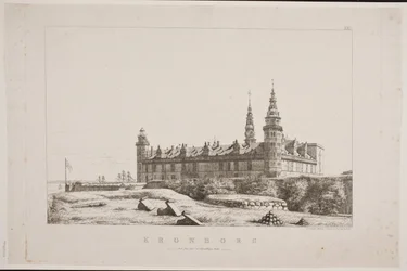 Kronborg visto do lado noroeste
