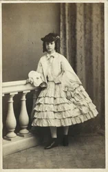 Retrato da princesa Dagmar da Dinamarca 1847-1928, 1860.