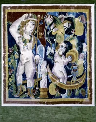 Arte copta: Dionysos, c.395-641 (tapeçaria)