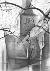 Torre da Igreja no Inverno