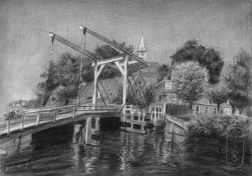 Esboço da Ponte do Canal Holandês