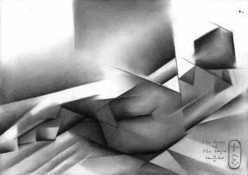 Nu abstrato dinâmico