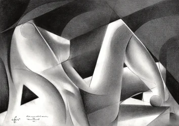 Forma abstrata elegante