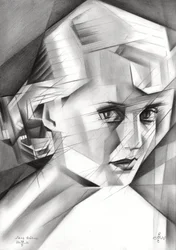 O olhar de uma mulher fragmentada