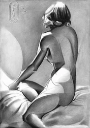 Nu feminino gracioso