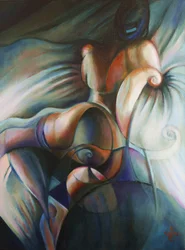 Abraço Suave e Abstrato