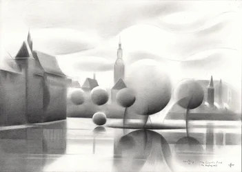 Reflexões sobre uma paisagem urbana surreal