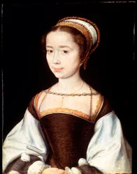 Retrato feminino, 1530s.