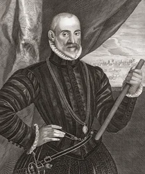 Francisco de Valdez. Retrato.