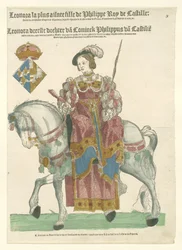 Retrato de Eleanor de França a cavalo