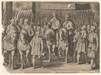 Coroação imperial de Carlos V em Bolonha, 1530 - Triunfos de Carlos V (título da série)