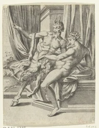 Júpiter e Antiope
As aventuras amorosas de Júpiter (título da série)