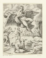 Júpiter e Ganímedes
As aventuras amorosas de Júpiter (título da série)