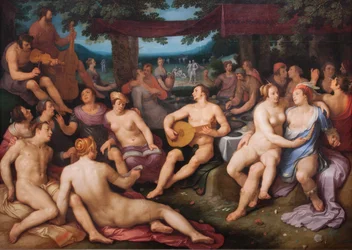 A humanidade antes do dilúvio, 1615 (óleo sobre tela)