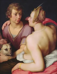 Vênus e Adonis, 1610