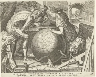 Geometria (Geometria) As Sete Artes Liberais (Artes Liberales) (título da série)