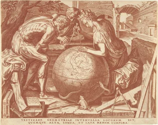 Geometria (Geometria) As Sete Artes Liberais (título da série)