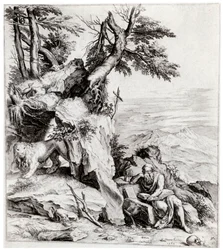 Paisagem com São Jerônimo, século XVI, 1937