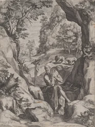São Jerônimo Penitente no Deserto, 1573.