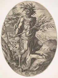 Sylvanus dos deuses rurais, 1565.