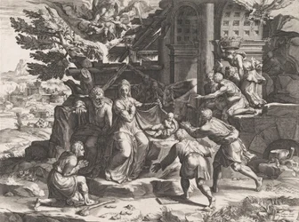 A Adoração dos Pastores, 1569.
