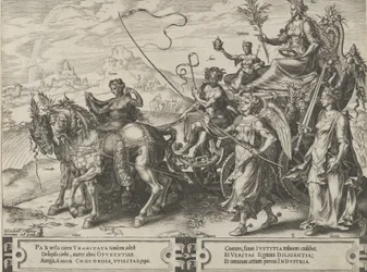 O Triunfo da Paz, de O Ciclo das Vicissitudes dos Assuntos Humanos, placa 8, 1564.