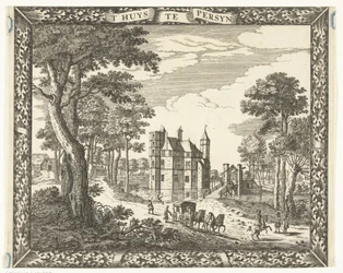 Vista do Castelo de Persijn em Wassenaar
T